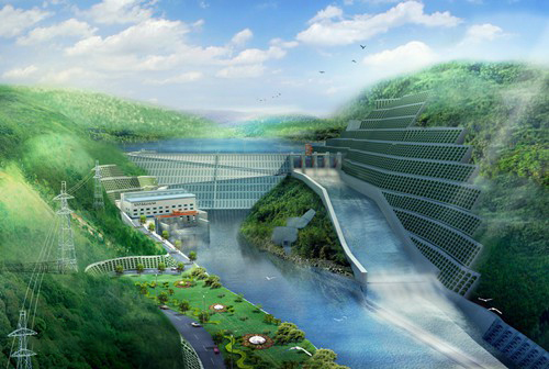 蕉城老挝南塔河1号水电站项目